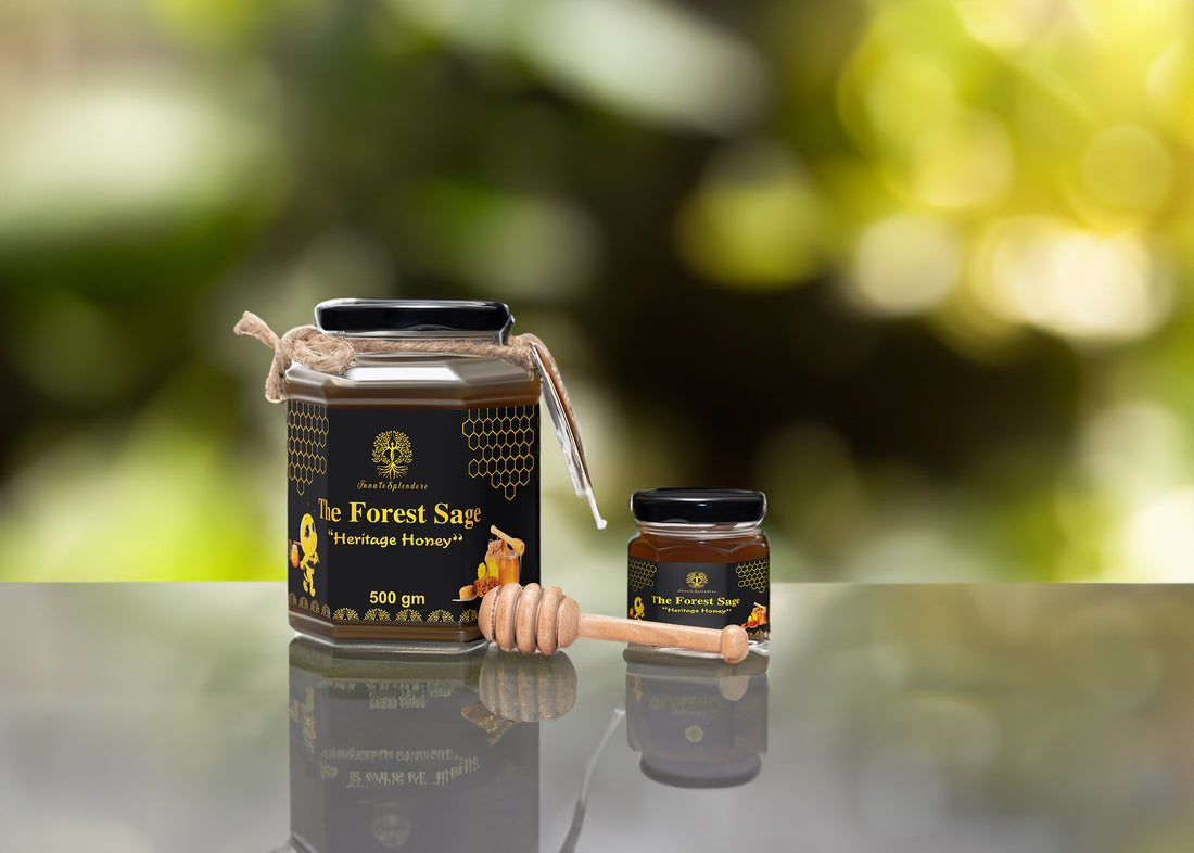 Secrets of Nature's Elixir: The Forest Sage Heritage Honey