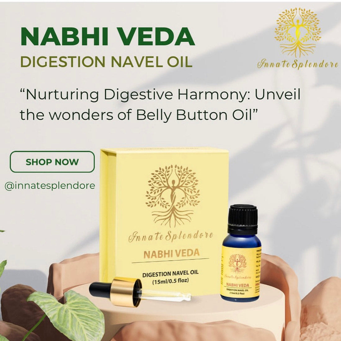 Digestion Navel Oil By Nabhi Veda