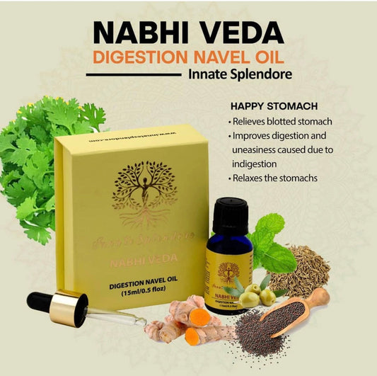 Unlocking Gut Health Naturally: The Power of Nabhi Veda Digestion Navel Oil