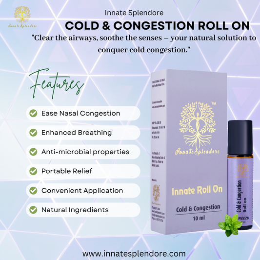 Discover the Power of Natural Relief with Innate Cold & Congestion Roll On