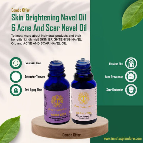Skin Brightening Navel Oil & Acne And Scar Navel Oil Skin Brightening Navel Oil & Acne And Scar Navel Oil