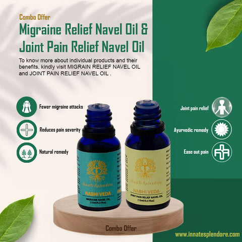 Migraine Relief Navel Oil & Joint Pain Relief Navel Oil Migraine Relief Navel Oil & Joint Pain Relief Navel Oil