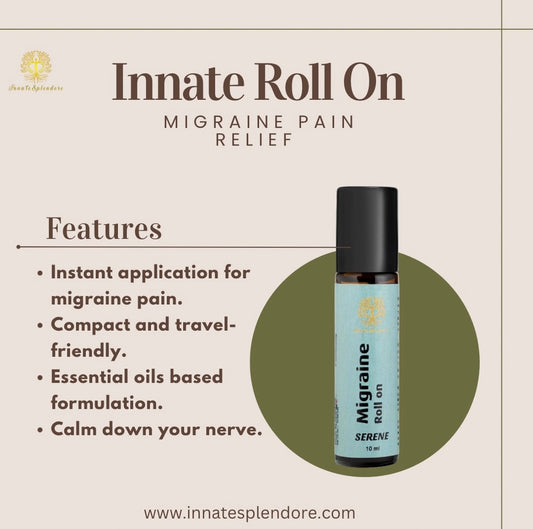 Innate Migraine Roll-On: A Natural Approach to Headache Relief